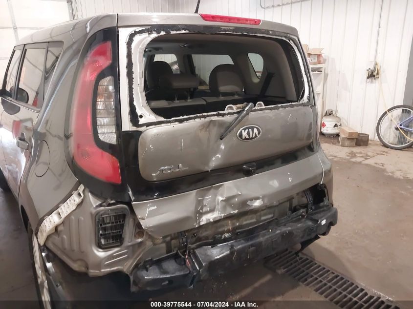 2016 Kia Soul + VIN: KNDJP3A51G7258122 Lot: 39775544