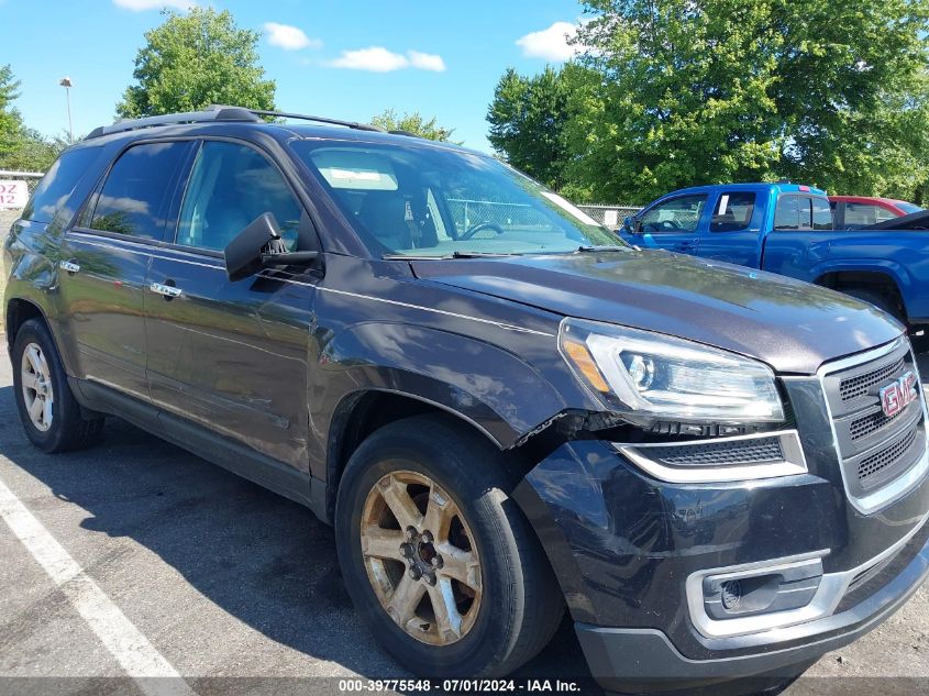 2016 GMC Acadia Sle-2 VIN: 1GKKRPKD7GJ261755 Lot: 39775548