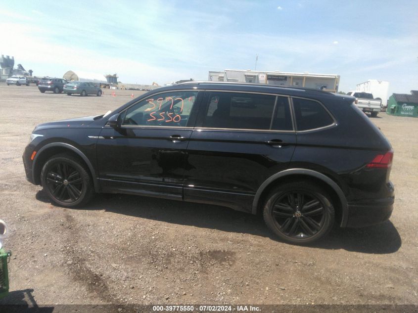 2022 Volkswagen Tiguan 2.0T Se R-Line Black VIN: 3VV8B7AX7NM047159 Lot: 39775550