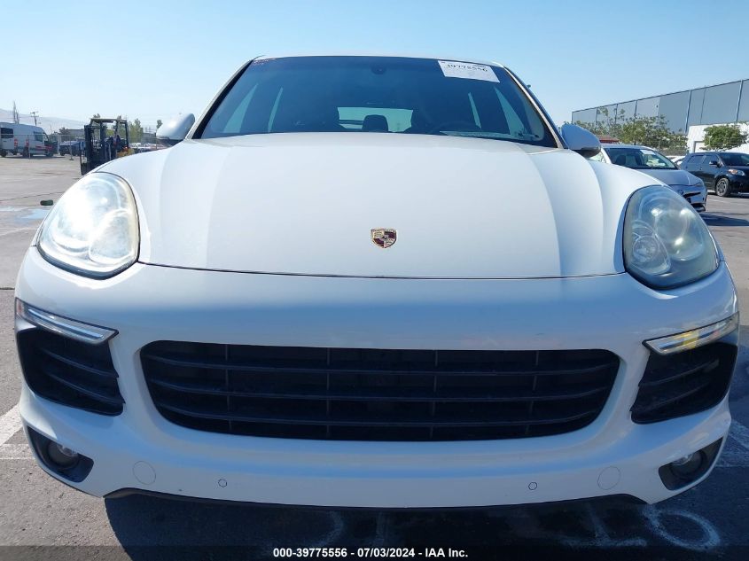 2016 Porsche Cayenne VIN: WP1AA2A23GLA03723 Lot: 39775556