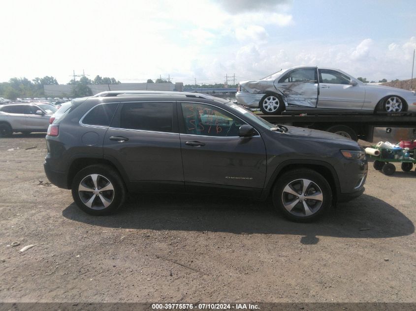 2021 Jeep Cherokee Limited 4X4 VIN: 1C4PJMDX1MD104117 Lot: 39775576