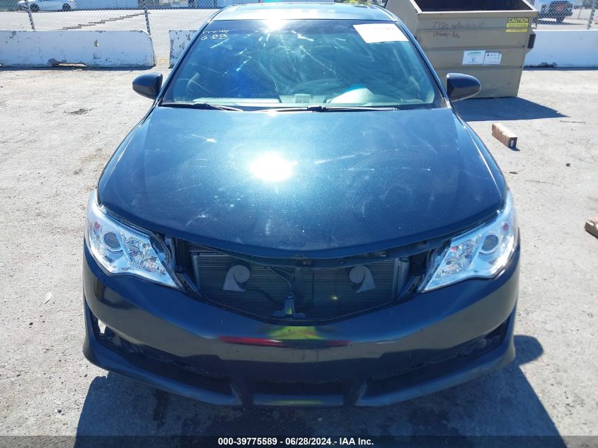 2012 Toyota Camry Se VIN: 4T1BF1FK6CU183452 Lot: 39775589