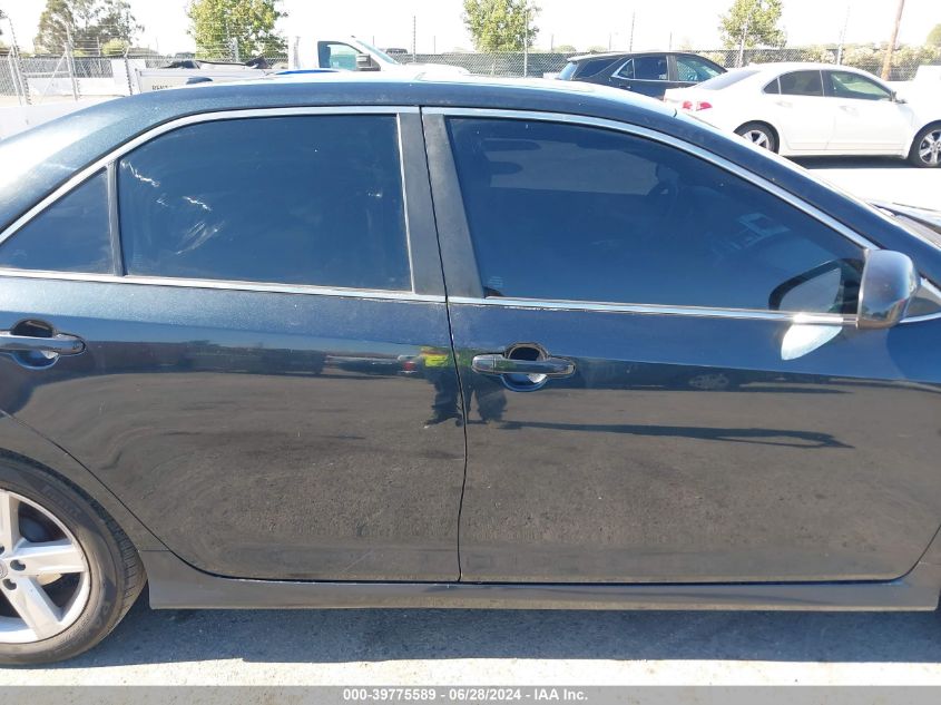 2012 Toyota Camry Se VIN: 4T1BF1FK6CU183452 Lot: 39775589