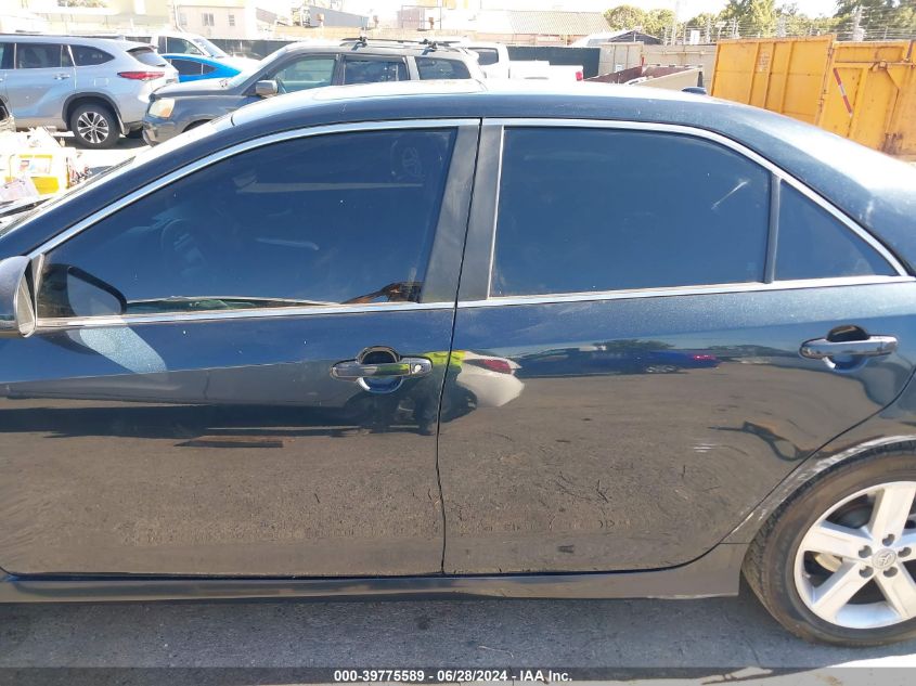 2012 Toyota Camry Se VIN: 4T1BF1FK6CU183452 Lot: 39775589