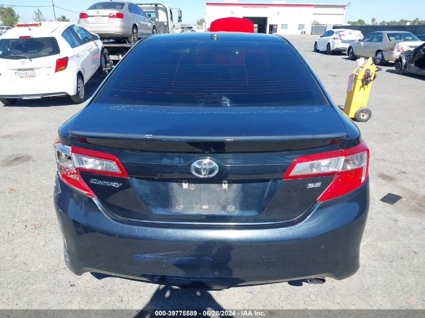 2012 Toyota Camry Se VIN: 4T1BF1FK6CU183452 Lot: 39775589