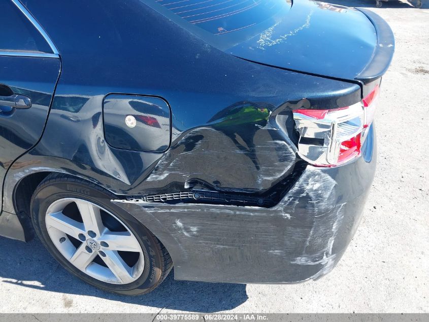 2012 Toyota Camry Se VIN: 4T1BF1FK6CU183452 Lot: 39775589