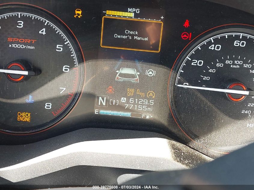 2021 Subaru Forester Sport VIN: JF2SKARCXMH566780 Lot: 39775608