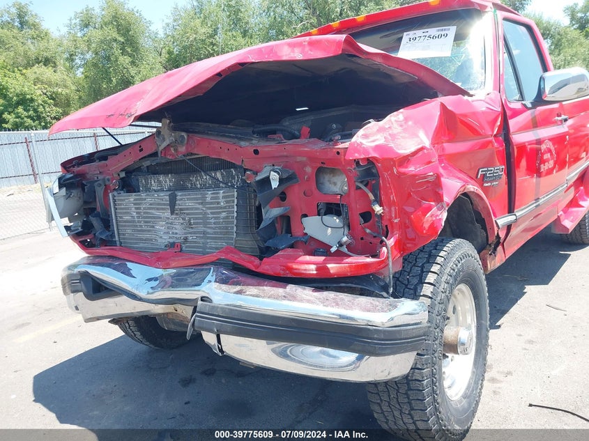 1997 Ford F-250 Xl VIN: 1FTHF26F7VEC90904 Lot: 39775609