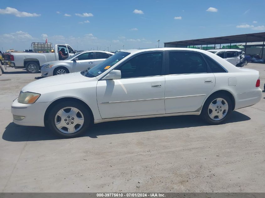 2003 Toyota Avalon Xls VIN: 4T1BF28B43U331312 Lot: 39775610