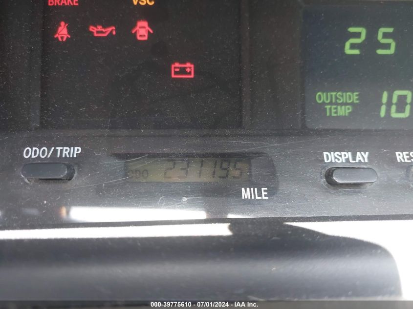 2003 Toyota Avalon Xls VIN: 4T1BF28B43U331312 Lot: 39775610