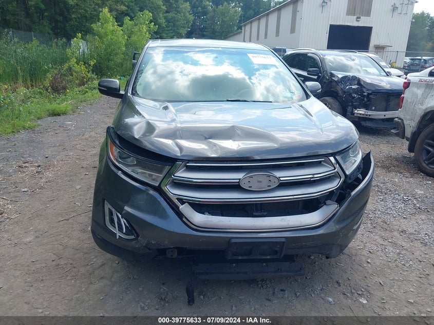 2015 Ford Edge Sel VIN: 2FMTK4J91FBC36218 Lot: 39775633