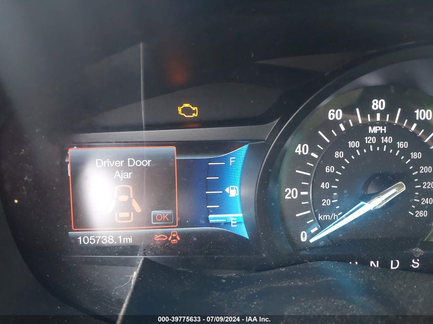 2015 Ford Edge Sel VIN: 2FMTK4J91FBC36218 Lot: 39775633