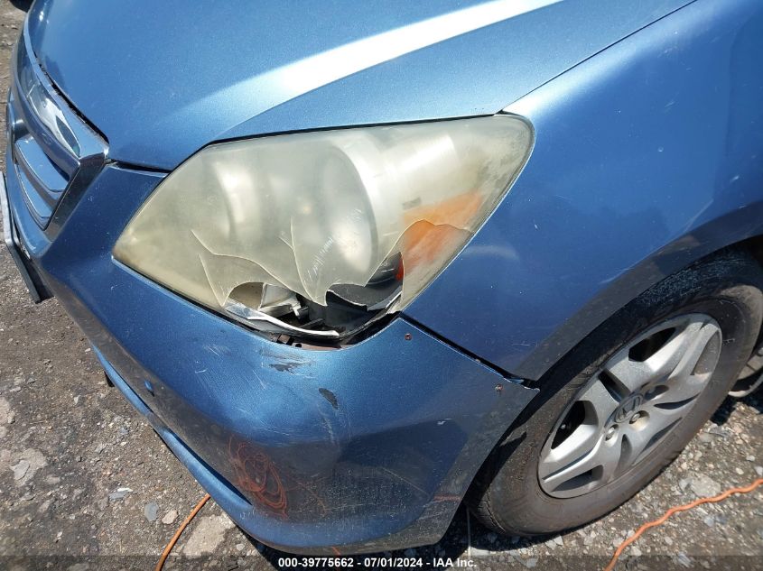 2005 Honda Odyssey Ex-L VIN: 5FNRL38665B050970 Lot: 39775662