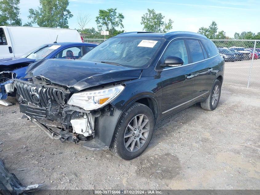 VIN 5GAKRBKD2HJ119430 2017 BUICK ENCLAVE LEATHER