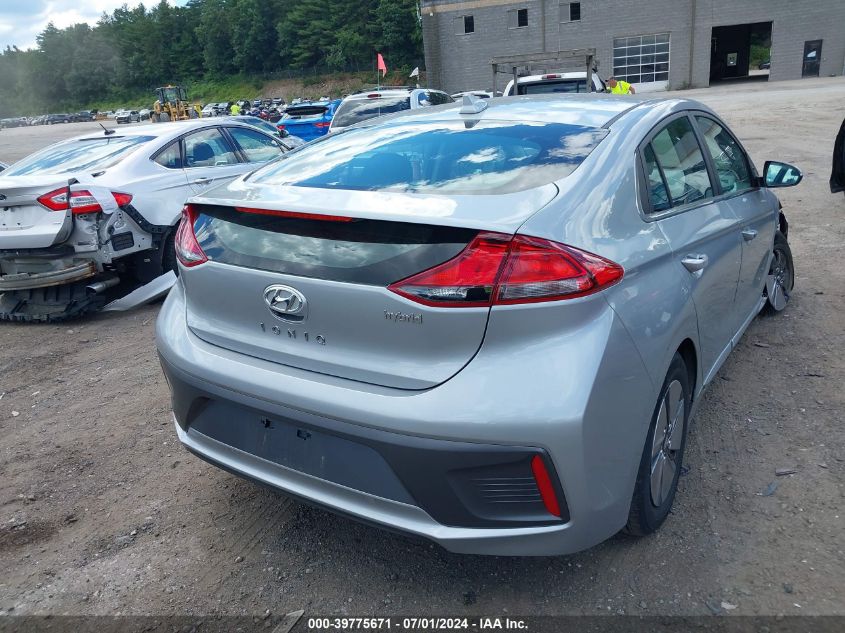 2020 Hyundai Ioniq Hybrid Se VIN: KMHC75LCXLU241584 Lot: 39775671