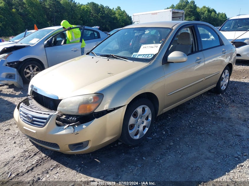 2009 Kia Spectra Ex VIN: KNAFE222995652649 Lot: 39775679