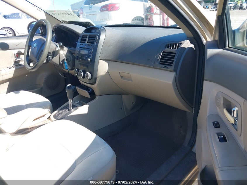 2009 Kia Spectra Ex VIN: KNAFE222995652649 Lot: 39775679