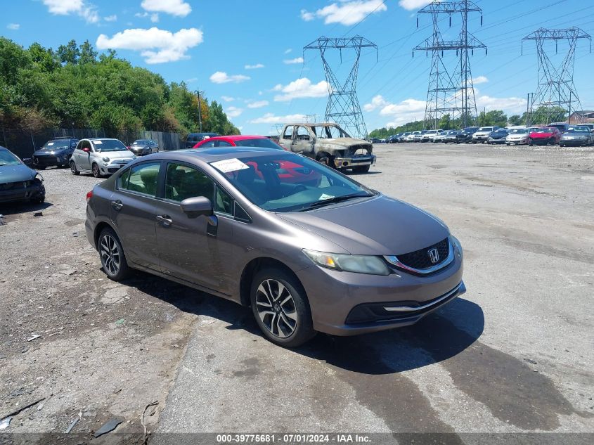 19XFB2F87FE225335 | 2015 HONDA CIVIC