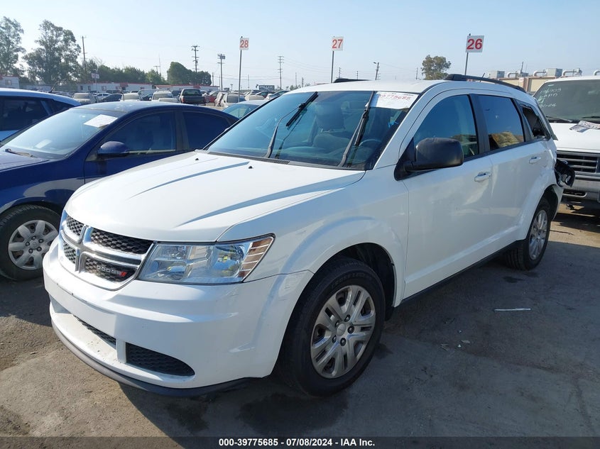 VIN 3C4PDCAB6HT549883 2017 DODGE JOURNEY SE