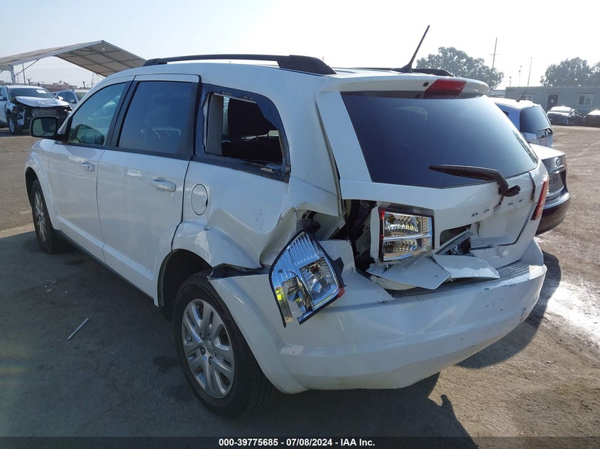 VIN 3C4PDCAB6HT549883 2017 DODGE JOURNEY SE