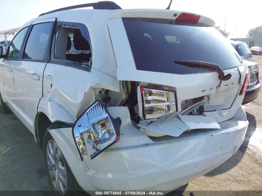 2017 Dodge Journey Se VIN: 3C4PDCAB6HT549883 Lot: 39775685