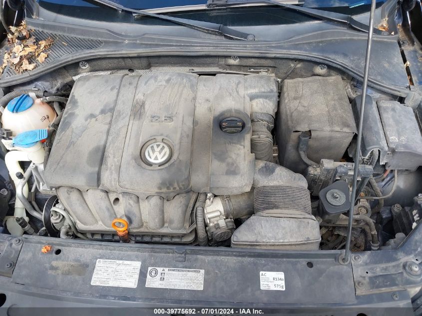 2012 Volkswagen Passat Se W/Sunroof VIN: 1VWBH7A35CC032347 Lot: 39775692