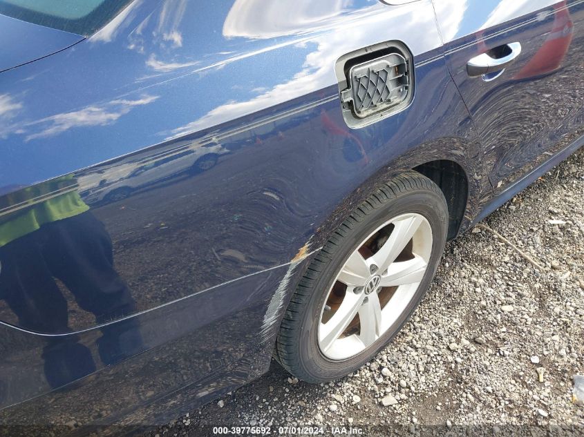 2012 Volkswagen Passat Se W/Sunroof VIN: 1VWBH7A35CC032347 Lot: 39775692