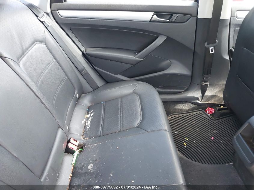 2012 Volkswagen Passat Se W/Sunroof VIN: 1VWBH7A35CC032347 Lot: 39775692