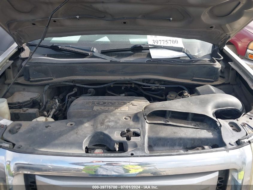 2009 Honda Pilot Ex-L VIN: 5FNYF38639B013657 Lot: 39775700