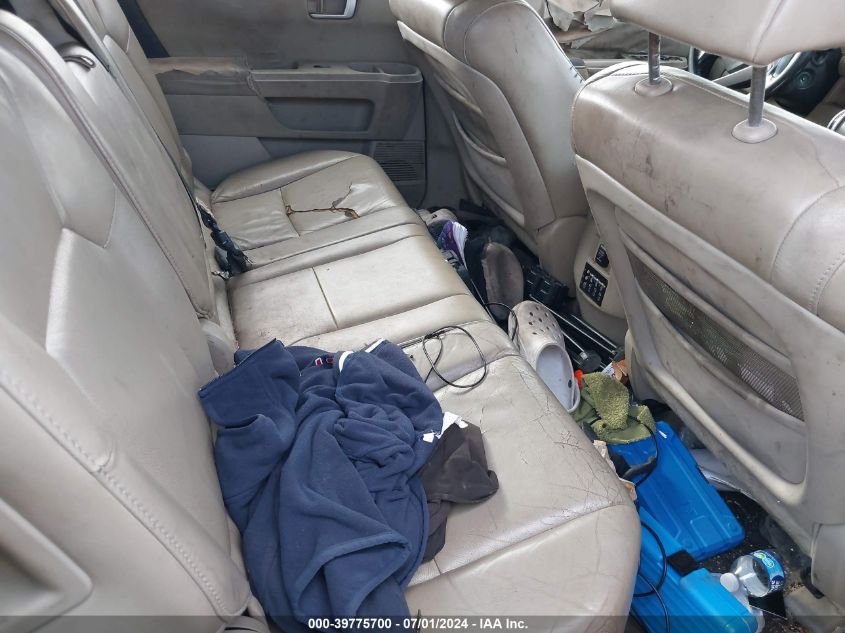 2009 Honda Pilot Ex-L VIN: 5FNYF38639B013657 Lot: 39775700