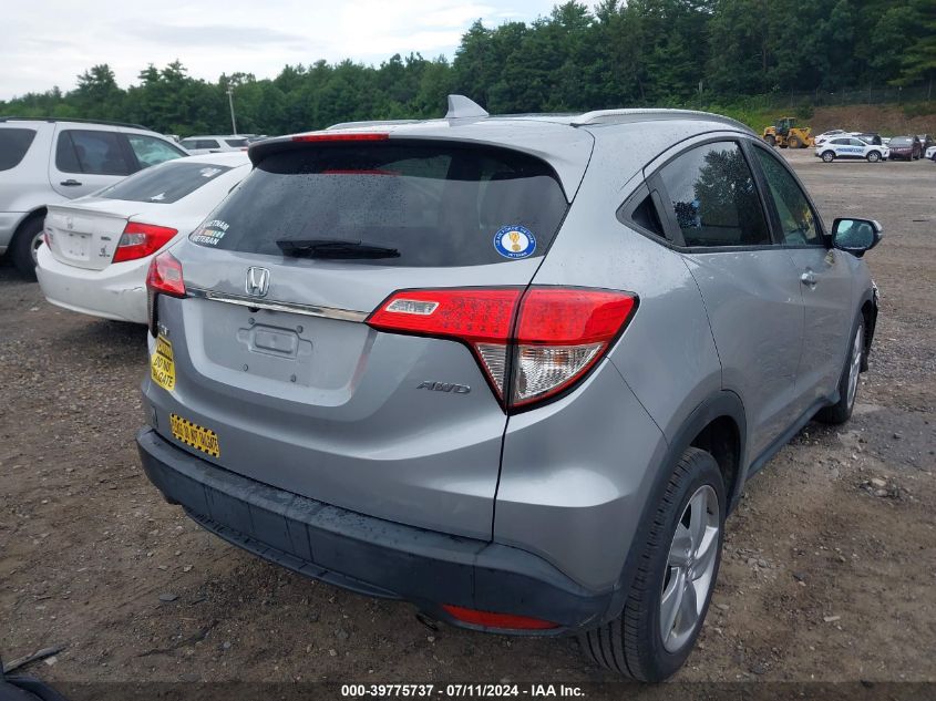 2019 Honda Hr-V Ex VIN: 3CZRU6H56KM731587 Lot: 39775737