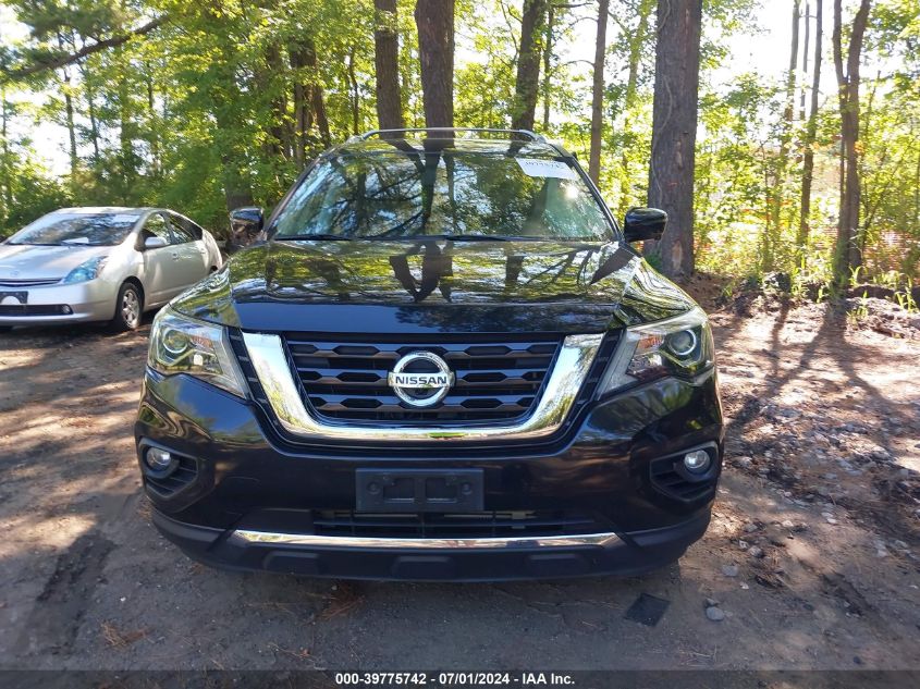 2018 Nissan Pathfinder Sl VIN: 5N1DR2MM6JC677145 Lot: 39775742