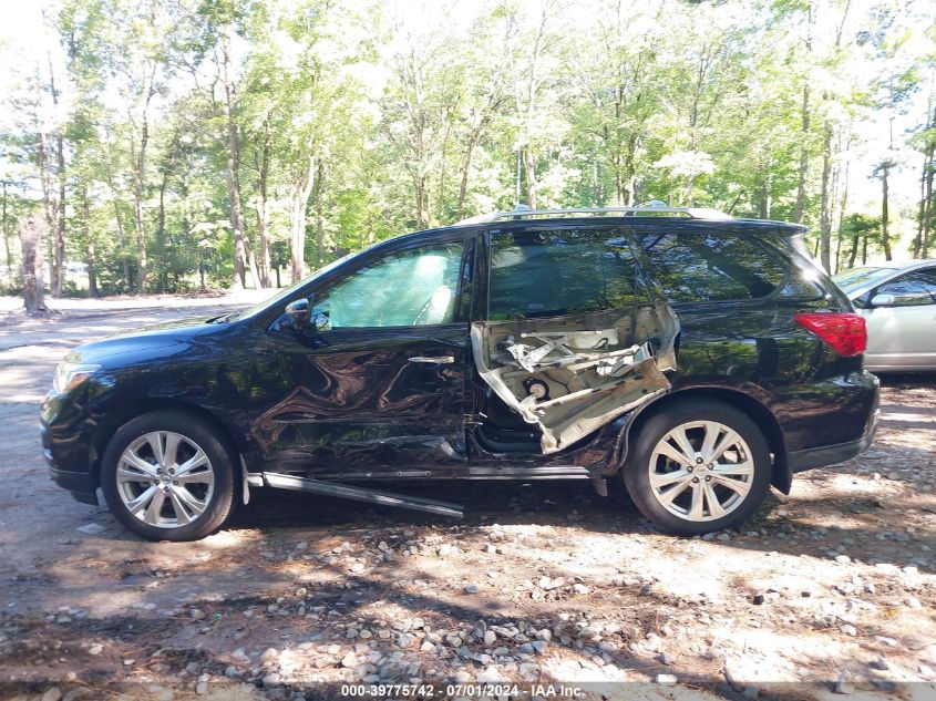 2018 Nissan Pathfinder Sl VIN: 5N1DR2MM6JC677145 Lot: 39775742