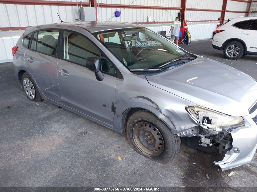 2012 Subaru Impreza 2.0I VIN: JF1GPAA68CH233588 Lot: 39775756