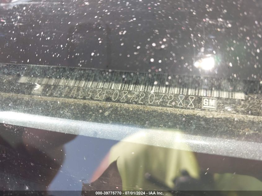 2008 Chevrolet Cobalt Lt VIN: 1G1AL58F087207288 Lot: 39775770