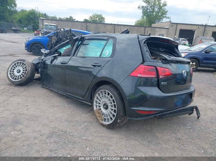 2016 VOLKSWAGEN GOLF GTI SE 4-DOOR - 3VW5T7AU8GM022629