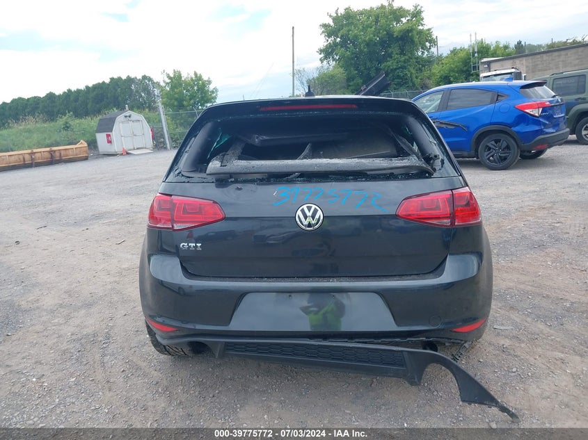 2016 VOLKSWAGEN GOLF GTI SE 4-DOOR - 3VW5T7AU8GM022629