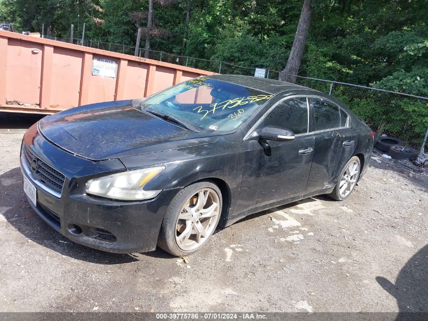 2011 Nissan Maxima 3.5 Sv VIN: 1N4AA5APXBC807160 Lot: 39775786