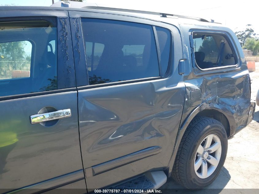 2012 Nissan Armada Sv VIN: 5N1AA0ND1CN605399 Lot: 39775787