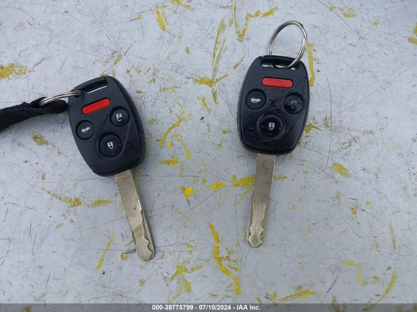 2005 Honda Accord Ex VIN: 1HGCM567X5A000500 Lot: 39775799