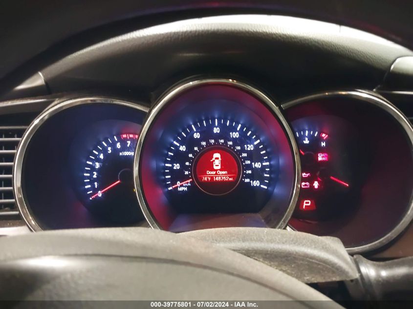 2013 Kia Optima Lx VIN: 5XXGM4A7XDG233040 Lot: 39775801