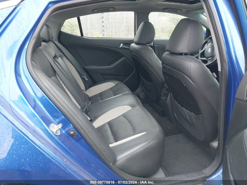 2012 Kia Optima Sx VIN: 5XXGR4A6XCG079484 Lot: 39775816