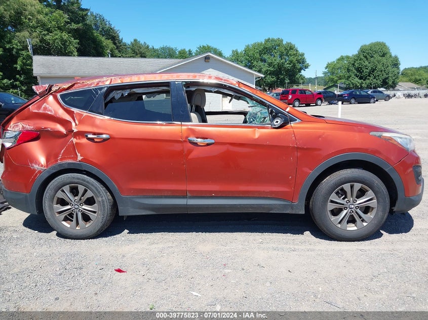 2014 Hyundai Santa Fe Sport 2.4L VIN: 5XYZTDLB1EG151398 Lot: 39775823