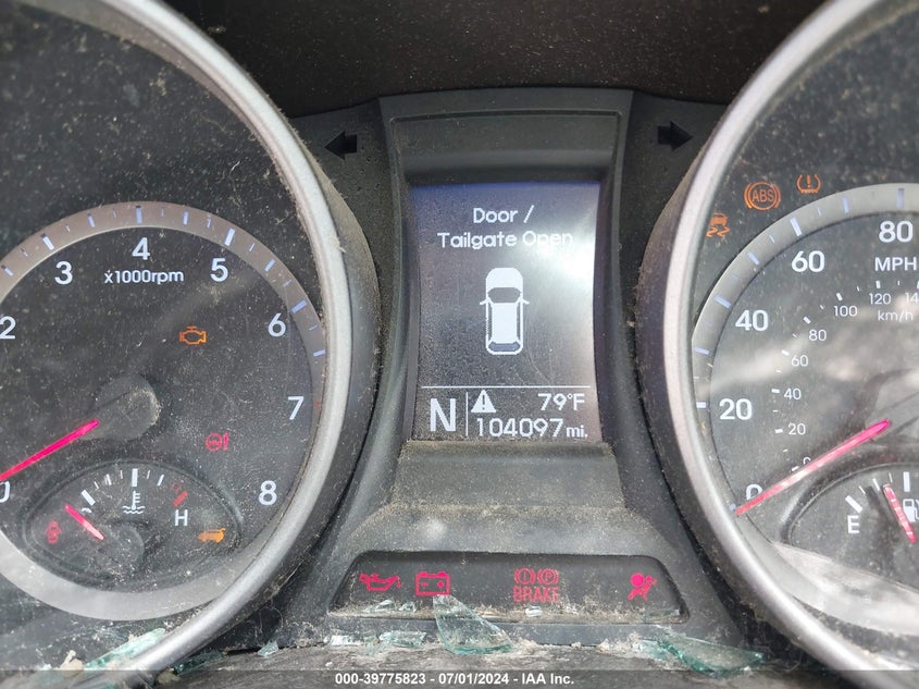 2014 Hyundai Santa Fe Sport 2.4L VIN: 5XYZTDLB1EG151398 Lot: 39775823