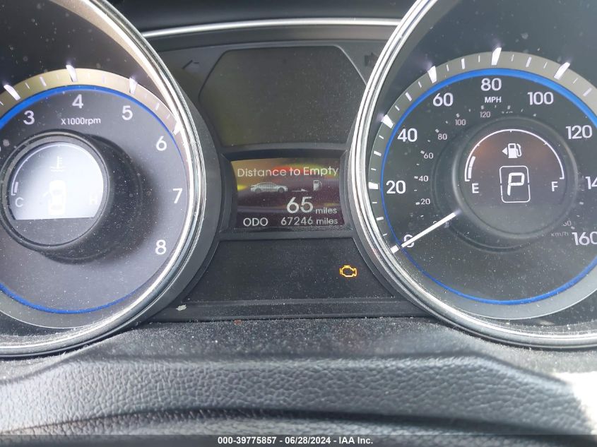 2013 Hyundai Sonata Se 2.0T VIN: 5NPEC4AB2DH613119 Lot: 39775857