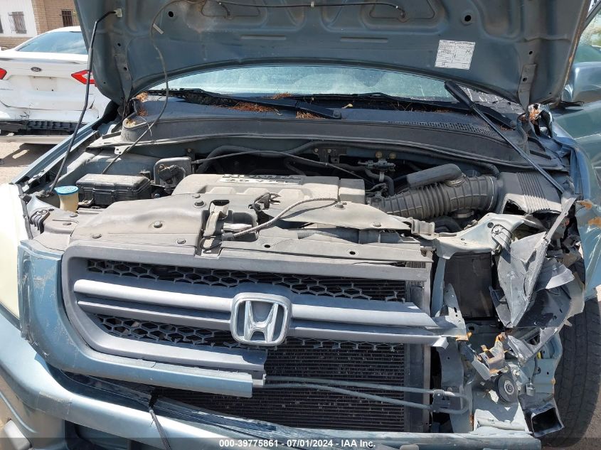 2005 Honda Pilot Ex VIN: 2HKYF184X5H501258 Lot: 39775861