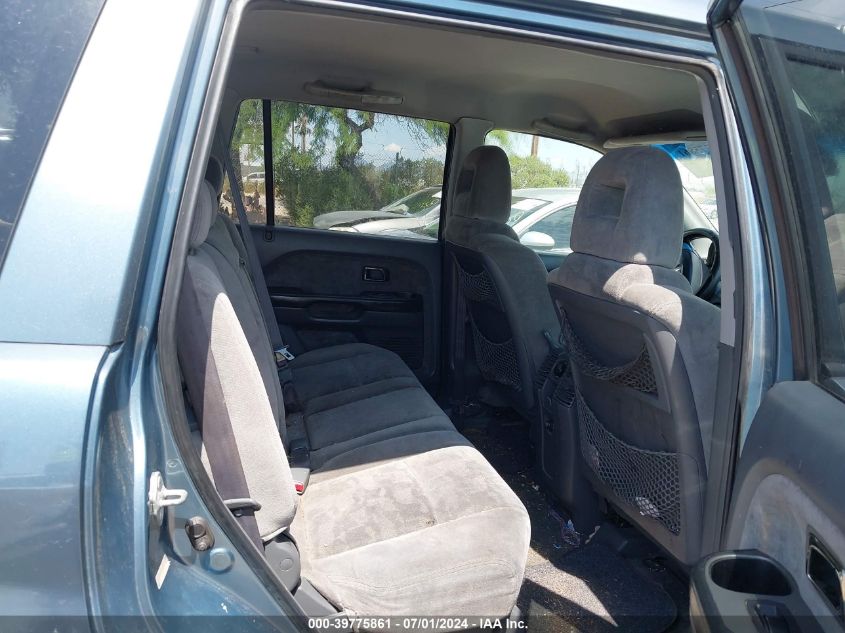 2005 Honda Pilot Ex VIN: 2HKYF184X5H501258 Lot: 39775861