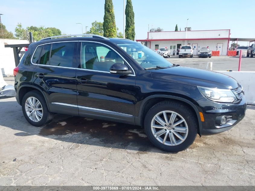 2016 Volkswagen Tiguan Se VIN: WVGAV7AX7GW523612 Lot: 39775869