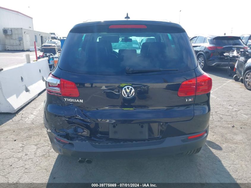 2016 VOLKSWAGEN TIGUAN SE - WVGAV7AX7GW523612