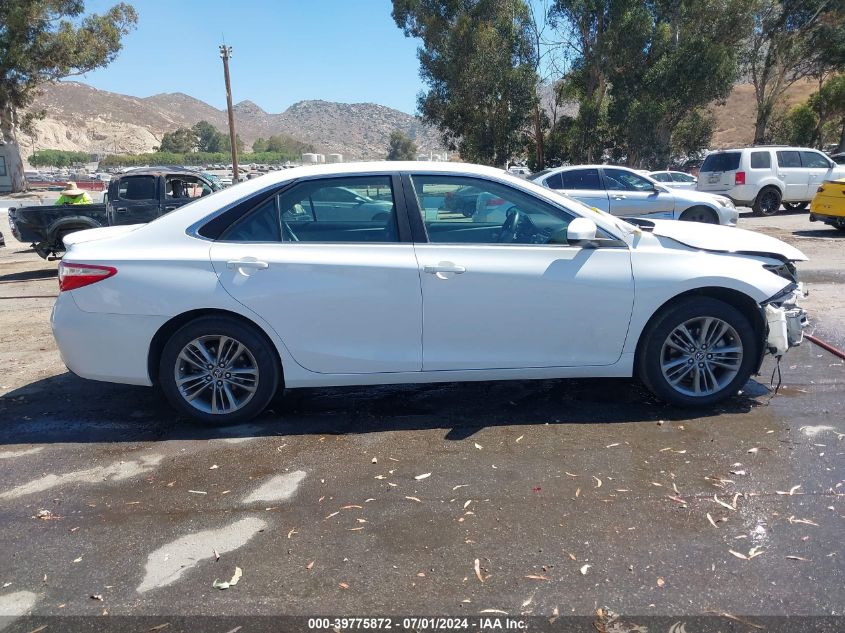 2016 Toyota Camry Se VIN: 4T1BF1FKXGU229239 Lot: 39775872